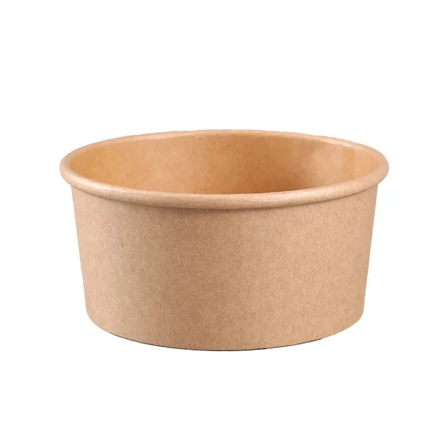 Noodle Bowl 1000ml · Round Kraft Salad Bowls (lids) · product image